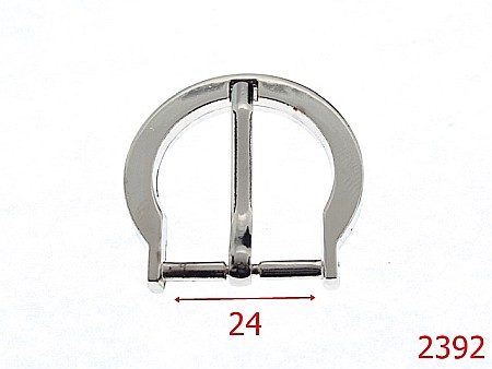 Catarame - 2392/CATARAMA OMEGA 24 MM NICHEL-24-mm---nichel---6C6/6J8--