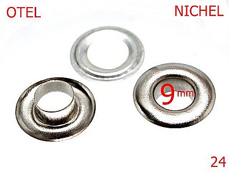 Ocheti - 24/OCHET ROTUND-9-mm---nichel---2C8-3J1-K28