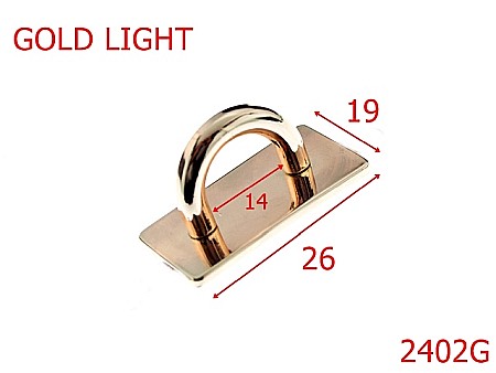 Sustinatori poseta - 2402G/SUSTINATOR 14 MM GOLD LIGHT-14-mm---gold light---4F2-4L7-
