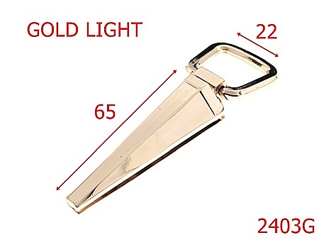 Sustinatori poseta - 2403G/SUSTINATOR 22 MM GOLD LIGHT-22-mm---gold light---3F7--