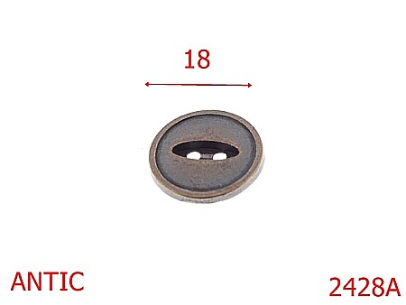 Nasturi - 2428A/NASTURE METALIC 18MM ANTIC -18-mm---antic-10D31--1C2--
