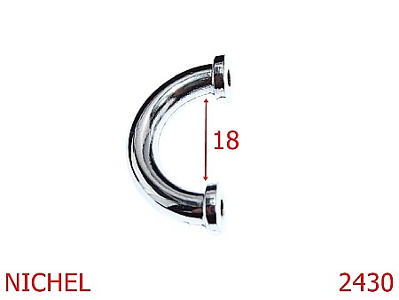 Sustinatori poseta - 2430/SUSTINATOR 180MM NICHEL-18-mm---nichel---3I7--