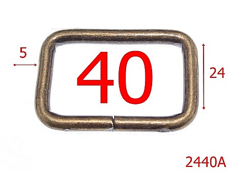 Inele dreptunghiulare - 2440A/INEL DREPTUNGHIULAR 40 MM ANTIC-40-mm-5-antic--3H1---