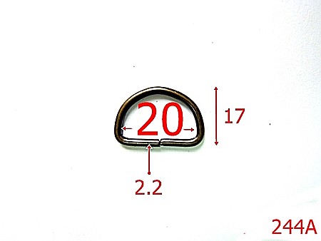 Inele D - 244A/INEL  D  2CM ANTIK-20-mm-2.2-antic---2D3-7i8/3B2--G23