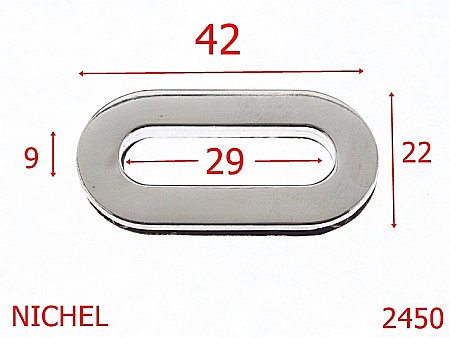 Ocheti - 2450/OCHETE 29MM ZAMAC NICHEL-29-mm---nichel-----