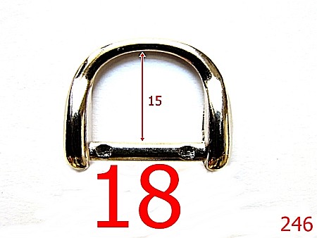 Inele D - 246/INEL POSETA-18-mm---nichel-----