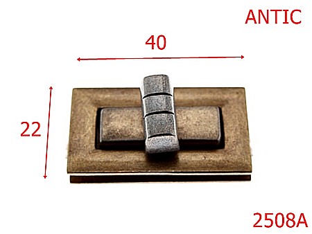Inchizatori poseta - 2508A/INCHIZATOARE 40X22 ANTIC-40-mm---antic---14L11--