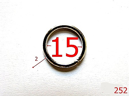 Inele - 252/INEL 1.5 CM NIKEL-15-mm-2-nichel---4F1-3J7/4A2/4A1-4A -F19
