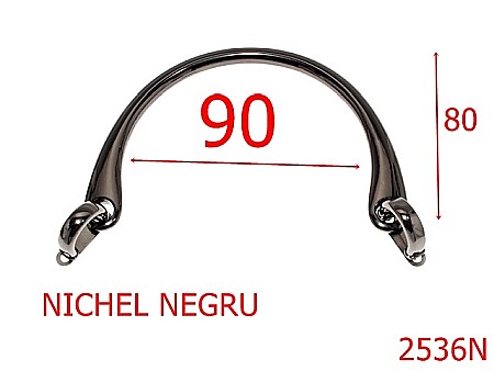 Manere - 2536N/MANER-90-mm---nichel negru---7K7--