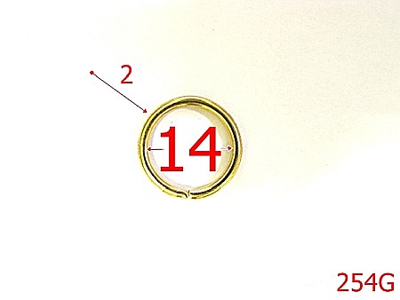 Inele - 254G/INEL 1,5 CM GOLD-14-mm-2-gold-4F6-4L1-4G4---