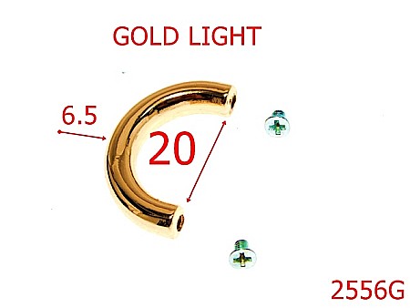 Sustinatori poseta - 2556G/SUSTINATOR -20-mm-6.5-gold light---4i5--G43