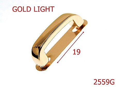 Sustinatori poseta - 2559G/SUSTINATOR -19-mm---gold light---4B7--P43