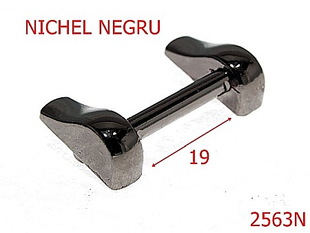 Sustinatori poseta - 2563N/SUSTINATOR LATERAL-19-mm---nichel negru---7I3--