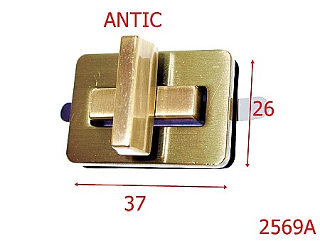 Inchizatori poseta - 2569A/INCHIZATOARE-37X26-mm---antic---14E12--