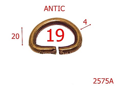 Inele D - 2575A/INEL-19-mm-4-antic---2E32A8-7J4/7L1--