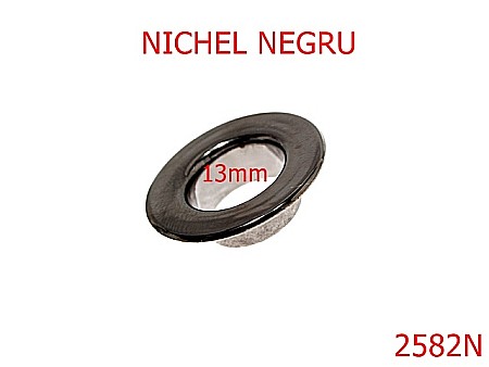 Ocheti - 2582N/OCHET   -13-mm---nichel negru-----T41/T42