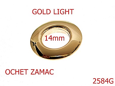 Ocheti - 2584G/OCHET   -14-mm---gold light---2G1--