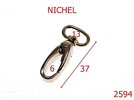 Carabine poseta - 2594/CARABINA-13-mm---nichel---5E5--A39