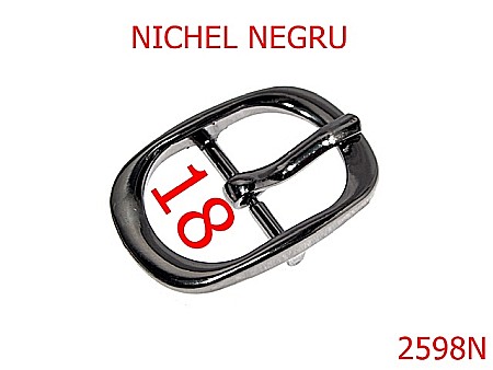 Catarame - 2598N/CATARAMA-18-mm---nichel negru-7A7--7K3--