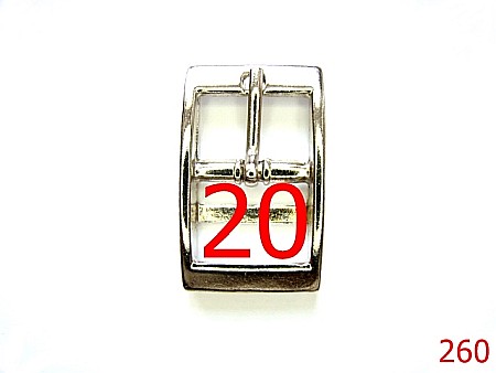 Catarame - 260/CATARAMA 2 CM-20-mm---nichel-6H1--6A2--U6