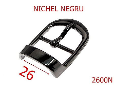 Catarame - 2600N/CATARAMA-26-mm---nichel negru-7A7--7I3--