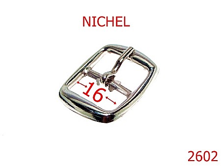 Catarame poseta - 2602/CATARAMA-16-mm---nichel---6E4--