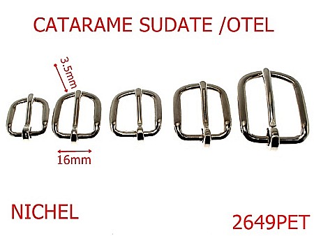 PET - 2649PET/CATARAMA  CAPASTRU-16-mm-3.5-nichel-----