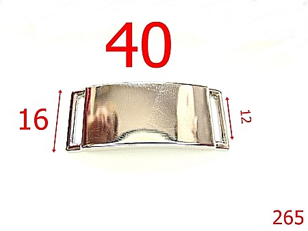 Placute ornamentale - 265/PLACUTA ORNAMENT-40X16-mm---nichel-15A6--15A6--U20