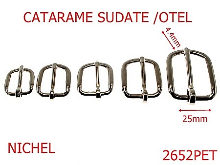PET - 2652PET/CATARAMA  CAPASTRU-25-mm-4.4-nichel-9B29-9A28-9C29----