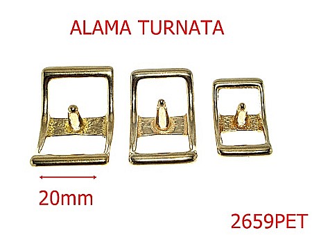 Harnasament - 2659PET/CATARAMA  CONWAY-HARNASAMENT-20-mm---alama lustruita---9C29/9B33--