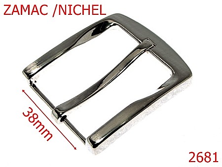 Catarame - 2681/CATARAMA CUREA BARBATI-38-mm---nichel-----