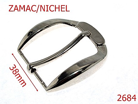 Catarame - 2684/CATARAMA CUREA BARBATI-38-mm---nichel---6B7--