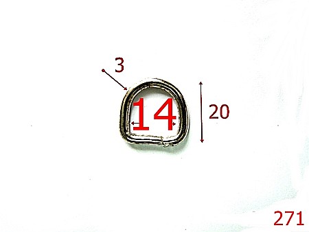 Inele D - 271/INEL D  1.4CM  NIKEL-14-mm-3-nichel---2C4-5i1-3B4--F8
