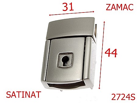 Inchizatori servieta - 2724S/INCHIZATOARE SERVIETA-31x44-mm---SATIN---12K12--