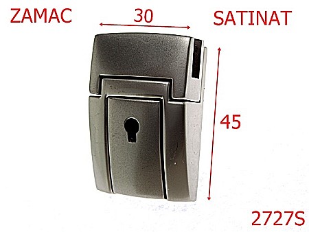 Inchizatori servieta - 2727S/INCHIZATOARE SERVIETA-30x45-mm---SATIN---13L11--