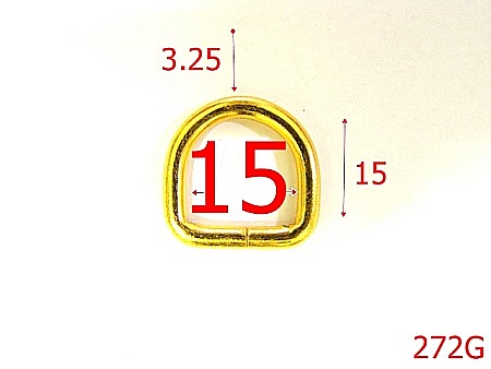 Inele D - 272G/INEL  D  1,5 CM GOLD-15-mm-3.25-gold---3E5--L3