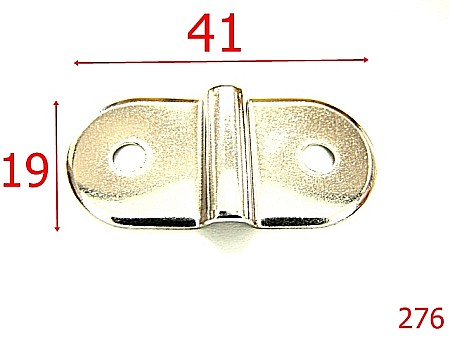 Sustinatori poseta - 276/PLACUTA 41X 19-41X19-mm---nichel-21 C 5----
