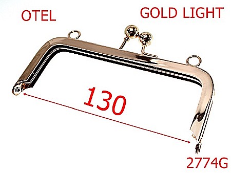 Rame poseta - 2774G/RAMA POSETA-130-mm---gold light---7L7--