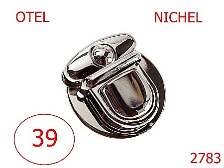 Inchizatori poseta - 2783/TIK-TUK-39X39-mm---nichel---12H8/14H8--