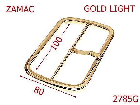 Catarame poseta - 2785G/CATARAMA  POSETA-100-mm---gold light---7K7-6G7/6C5-6E5-