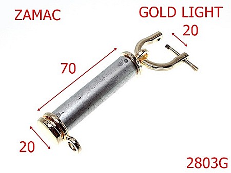 Sustinatori poseta - 2803G/SUSTINATOR FLUIERAS-70-mm---gold light---4G4--