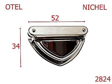 Inchizatori poseta - 2824/INCHIZATOARE-52X34-mm---nichel---12E12-12B15--