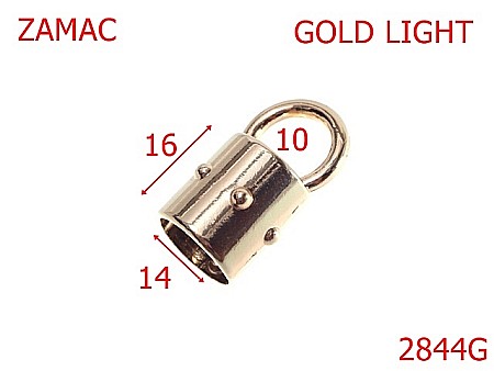 Clopotei poseta - 2844G/CLOPOTEL-14-mm---gold light---3I7/4K8--