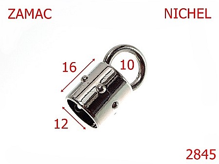 Clopotei poseta - 2845/CLOPOTEL-12-mm---nichel-15B3--4L2/4L5/F42--