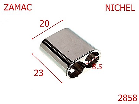 Sustinatori poseta - 2858/OPRITOR MANER-8.5-mm---nichel---15A5--4H5/G42