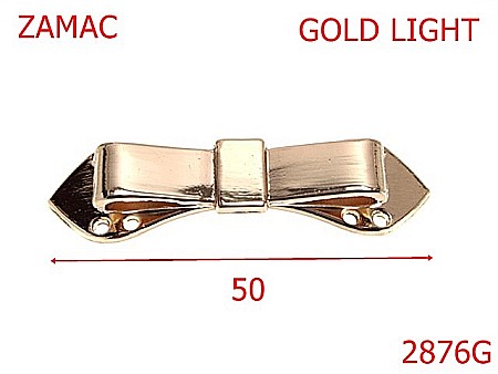 Accesorii confectii - 2876G/ORNAMENT-50-mm---gold light-15A6--15A6--