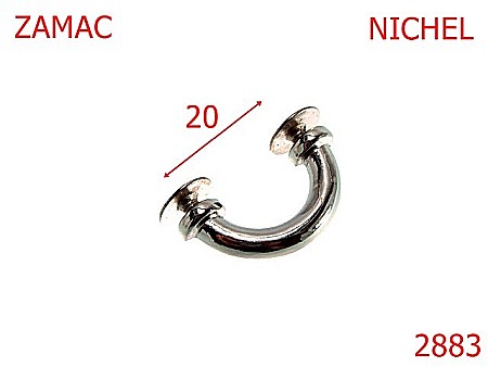 Sustinatori poseta - 2883/SUSTINATOR-20-mm---nichel---4I8--D43