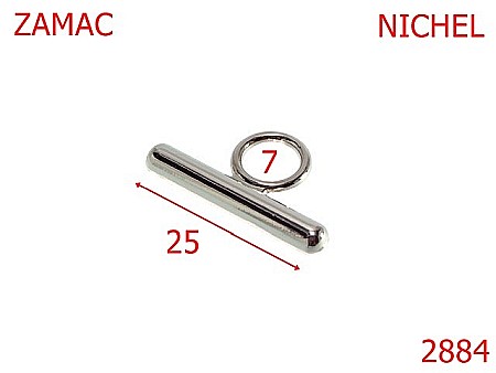 Blocaj de lant - 2884/OPRITOR LANT-25-mm---nichel-----B41