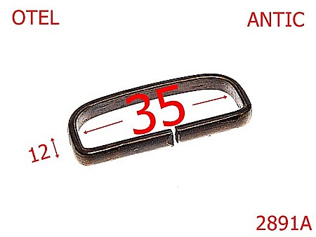Pasant pafta - 2891A/TRECERE PAFTA-35-mm---antic---5J7/5J4--
