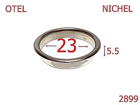 Ocheti - 2899/OCHET BIBLIORAFT-23-mm---nichel---2B2-2A2-